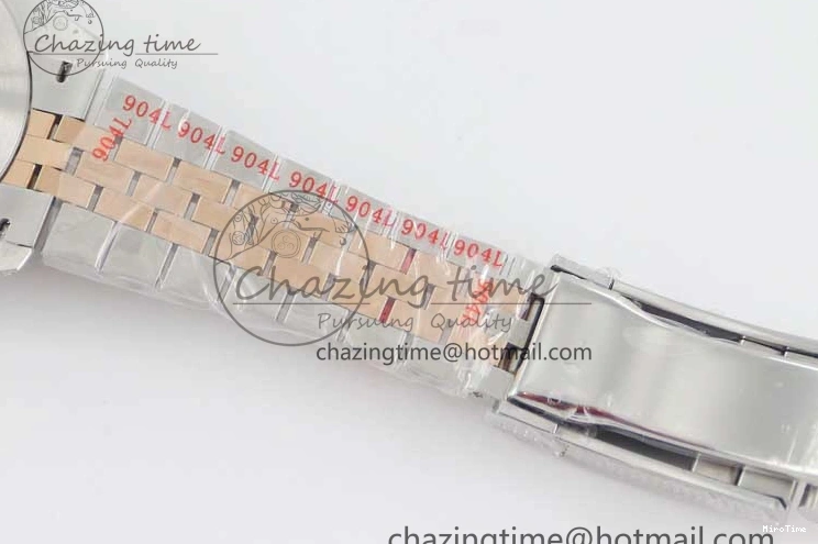 MiroTime 1229 Affordable Datejust 41 SS RG Full Diamonds TWF 1:1 Best Edition Arabic Markers Dial on Jubilee Bracelet A 2385